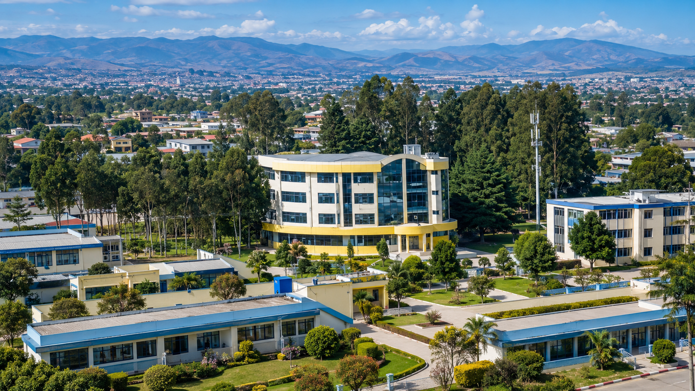 Comunidad universitaria en campus
